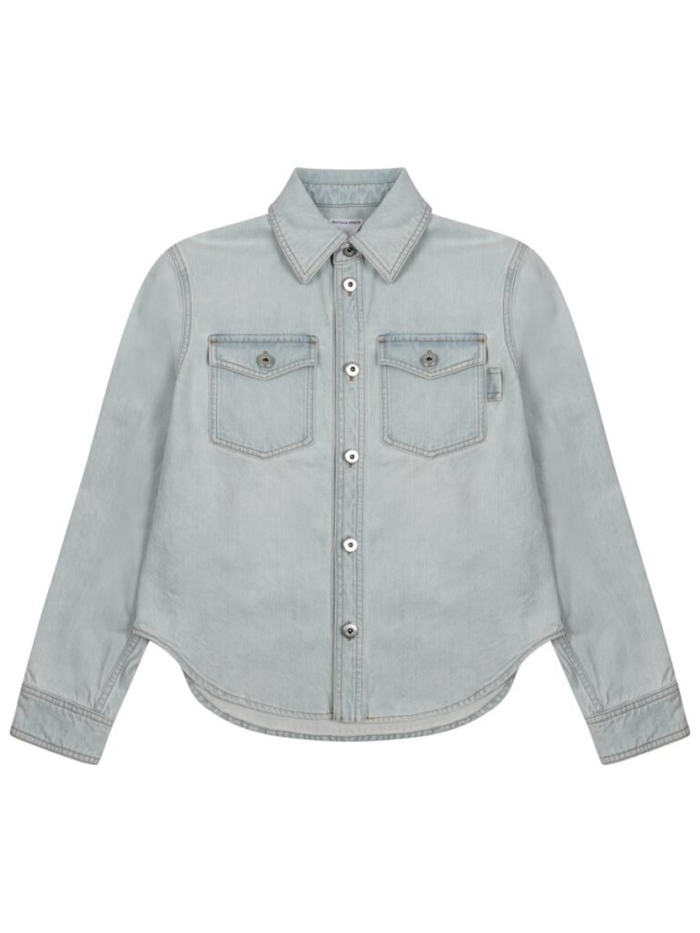 "EXTRA BLEACH" DENIM SHIRT