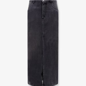 Faharia black denim skirt