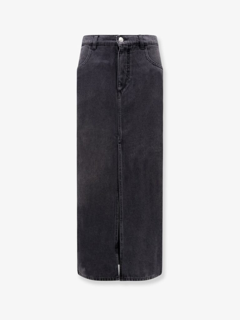 Faharia black denim skirt