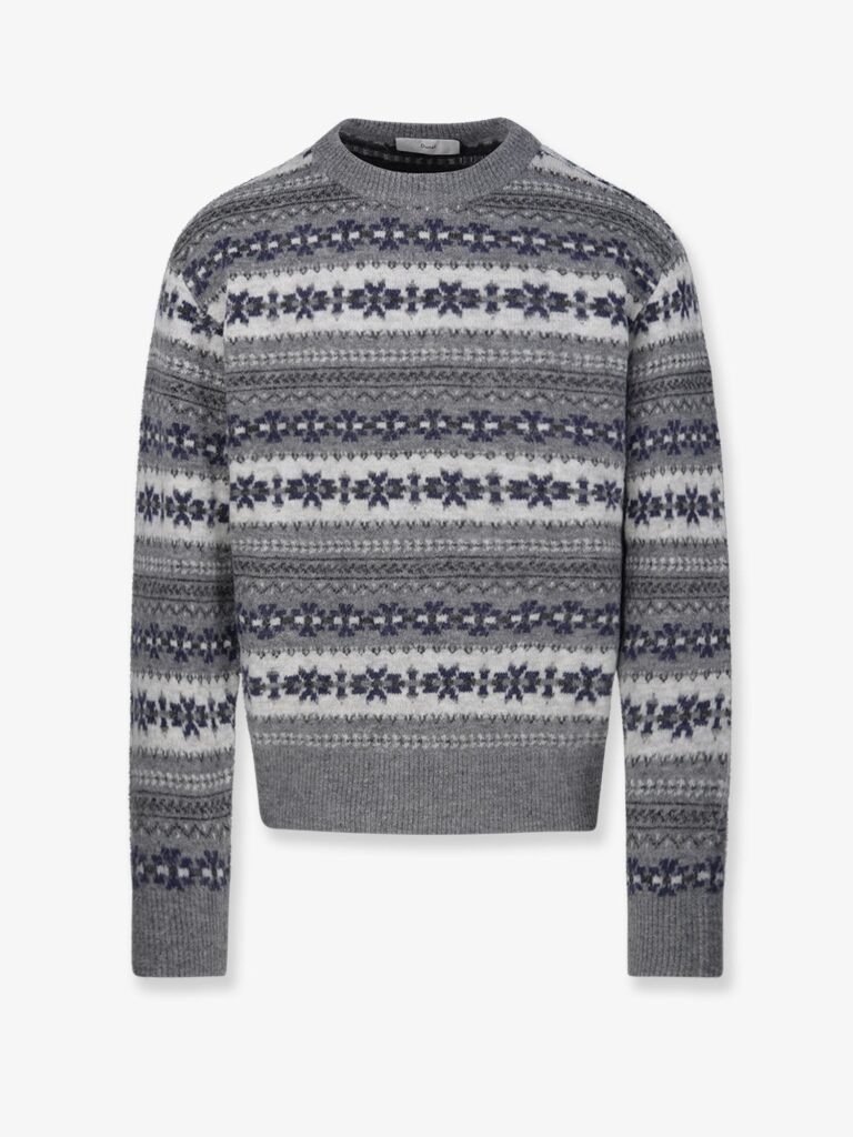 Fairisle wool blend sweater