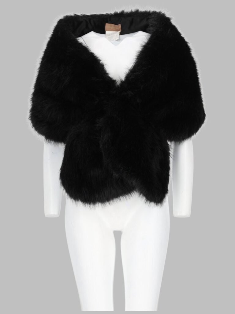 faux fur stoles