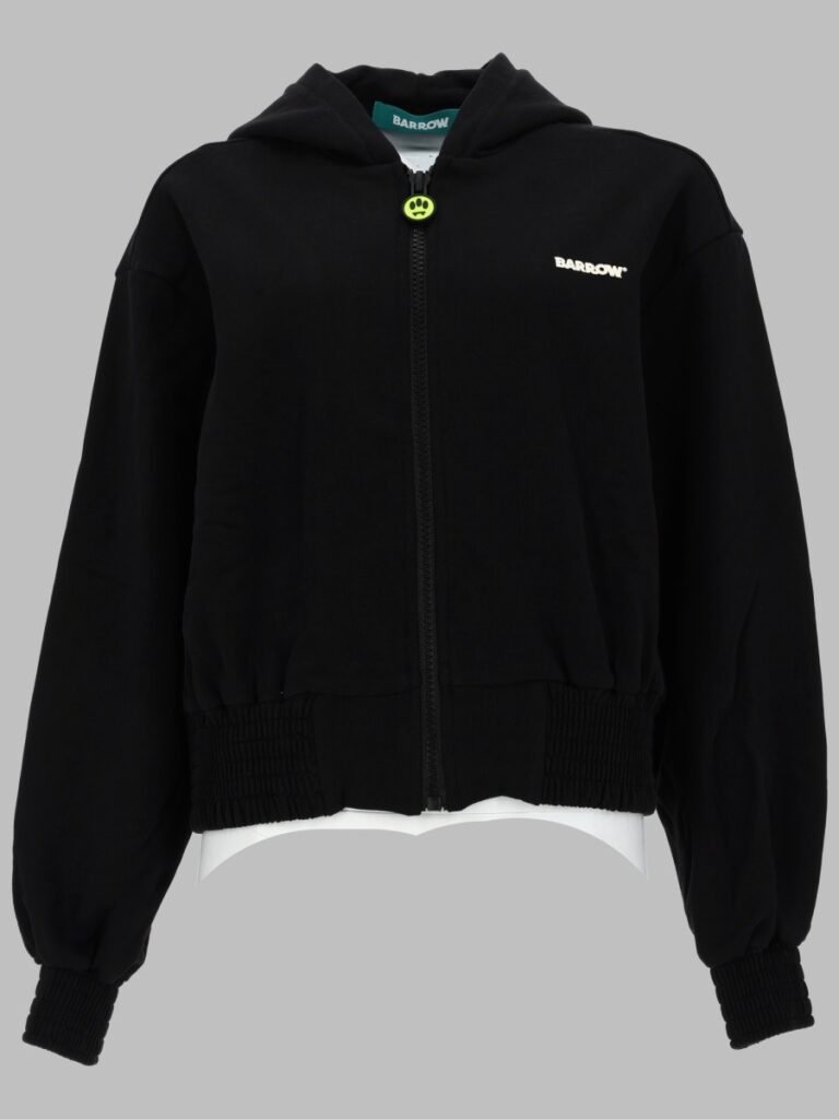 FELPA CON ZIP E CAPPUCCIO