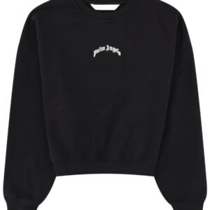 FELPA CROP CON LOGO