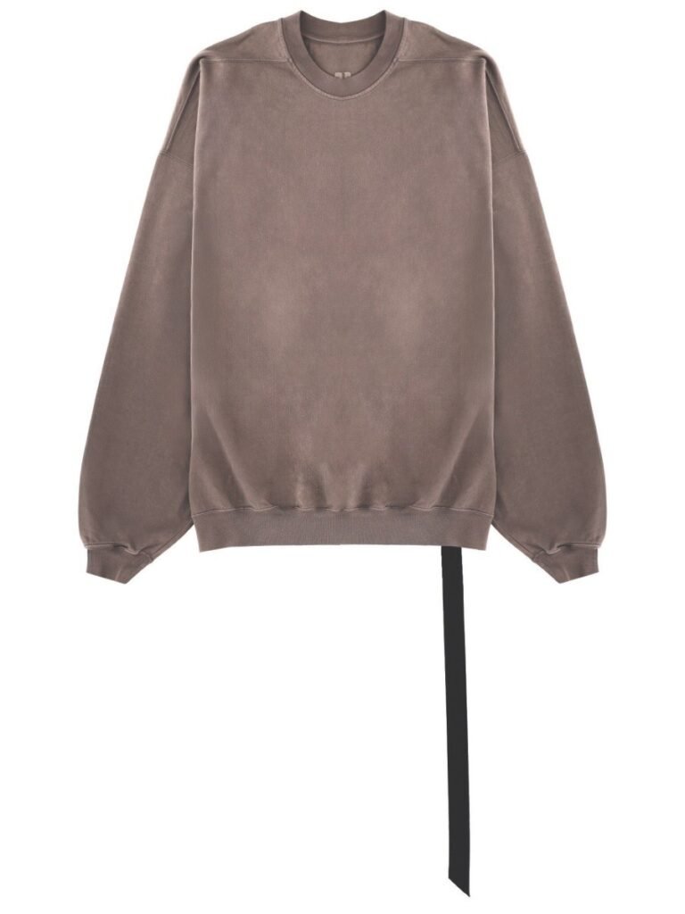 FELPA "HUN CREWNECK" IN COTONE