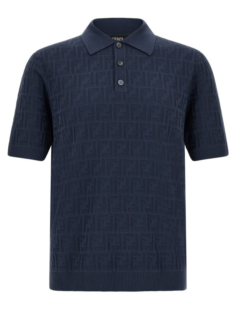 FF cotton polo shirt