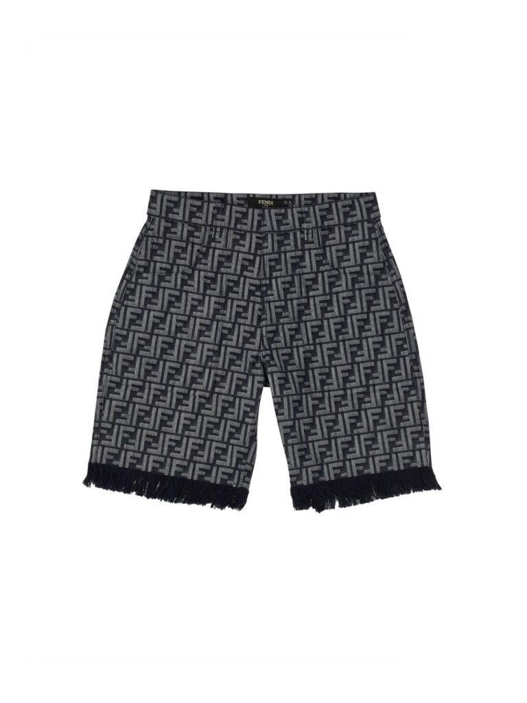 FF DENIM BERMUDA SHORTS