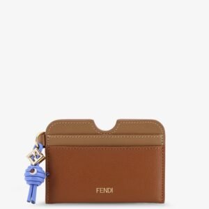 FF Diamonds Leather Card Holder