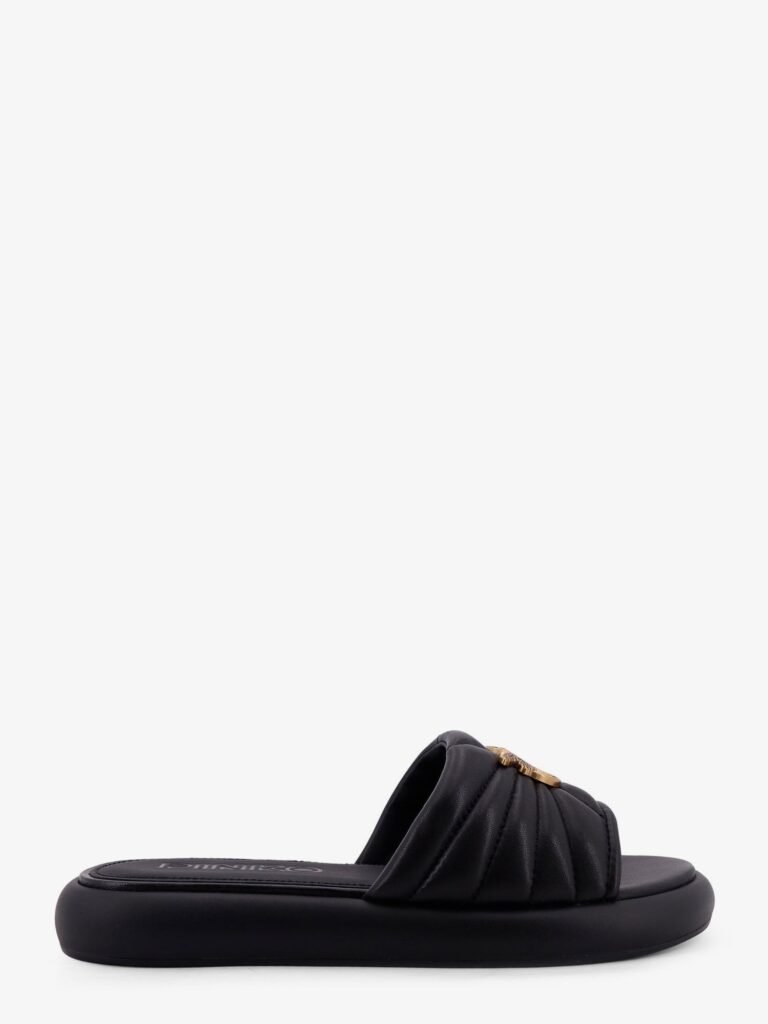 Fiona low leather sandals