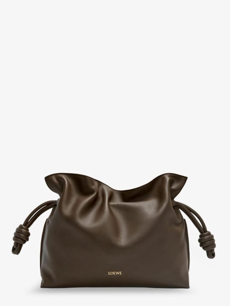 Flamenco leather clutch bag