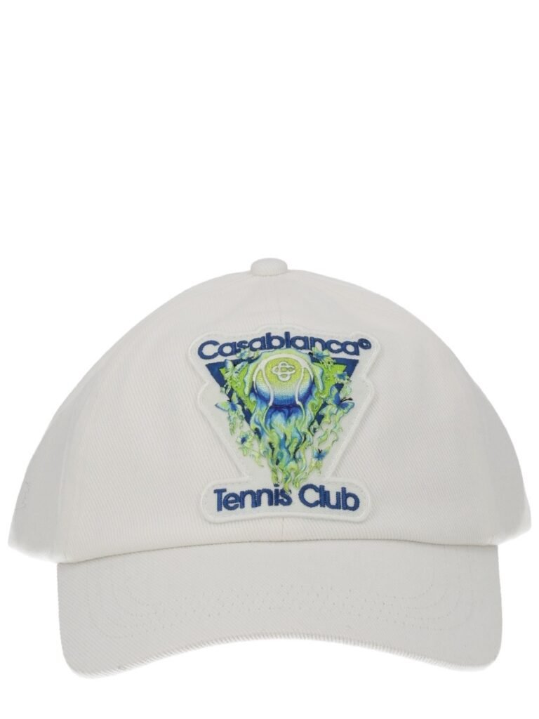 "FLAMING TENNIS BALL" BASEBALL CAP