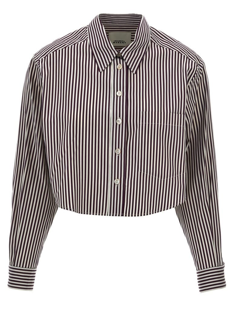 'Fleora' cropped shirt