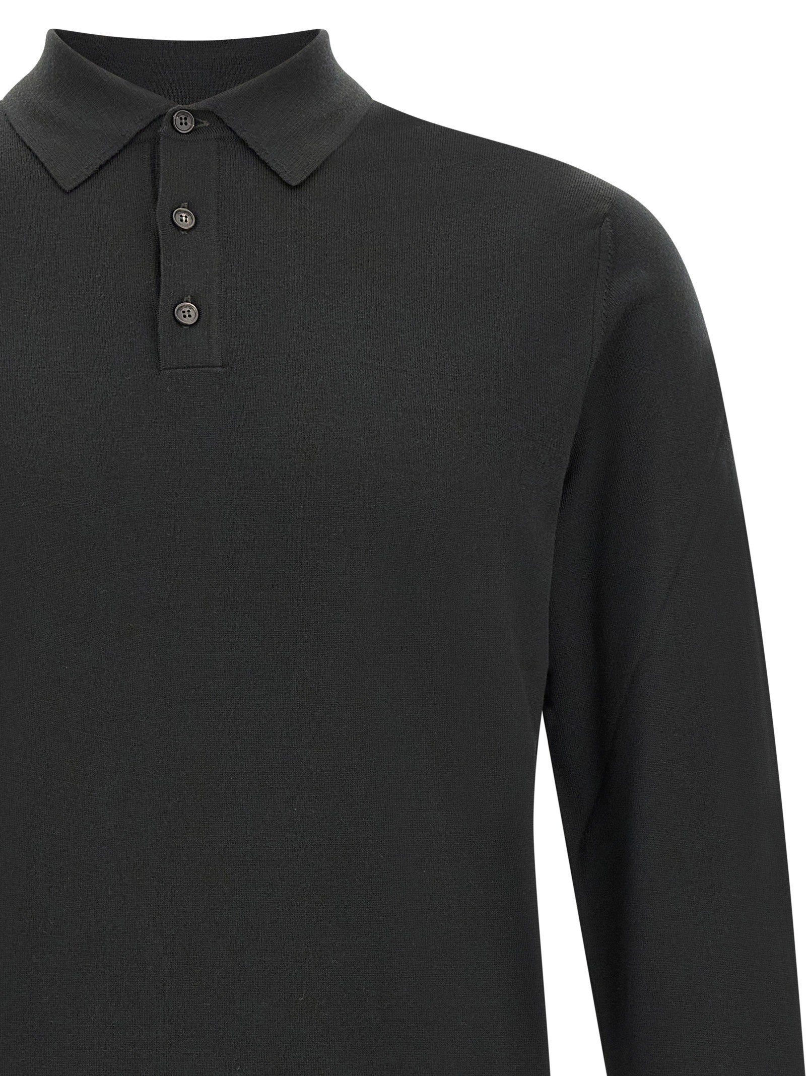 Flexwool wool polo shirt - Image 3