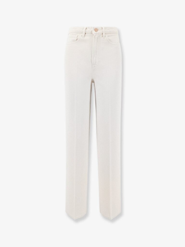 Flip denim trousers