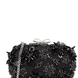 "FLORAL CRYSTAL" CLUTCH BAG
