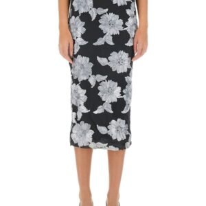 FLORAL PENCIL SKIRT