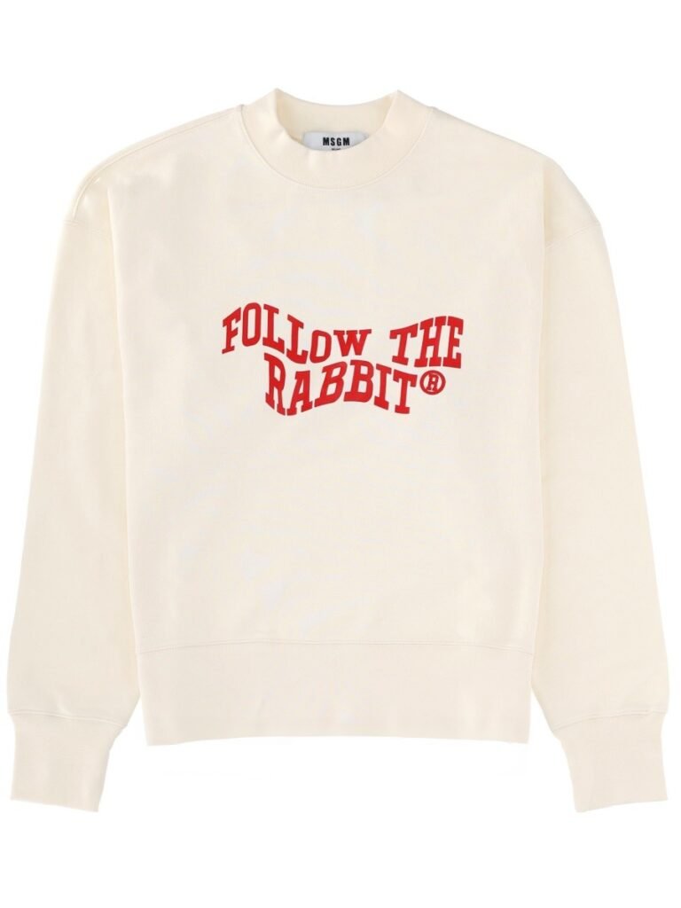 "FOLLOW THE RABBIT" SWEATSHIRT