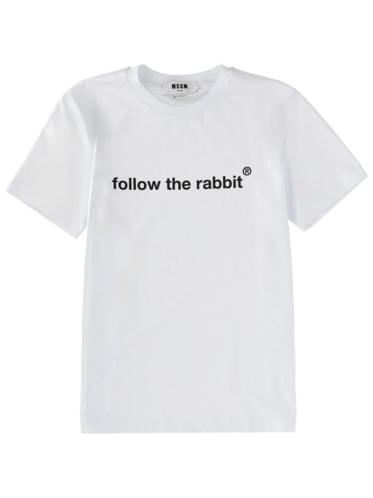 "FOLLOW THE RABBIT" T-SHIRT