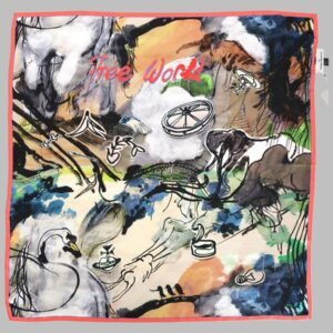 FOULARD QUADRATO "FREE WORLD"