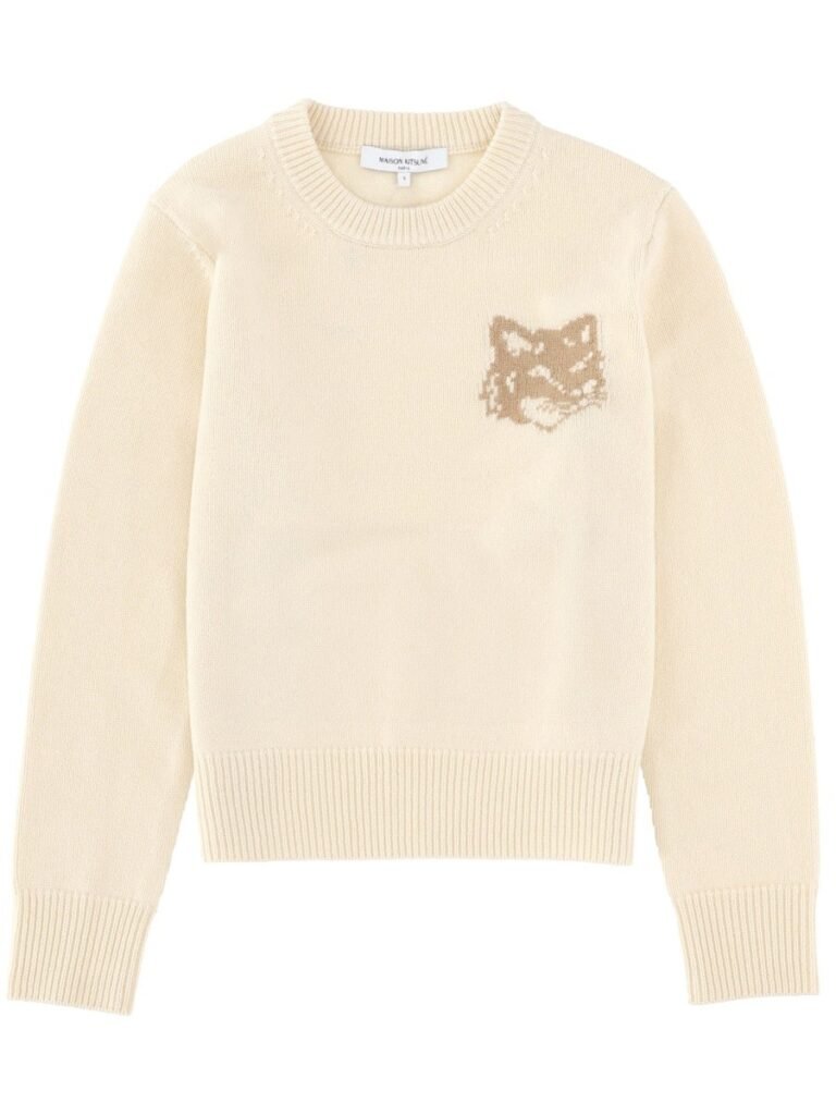 "FOX HEAD" SWEATER