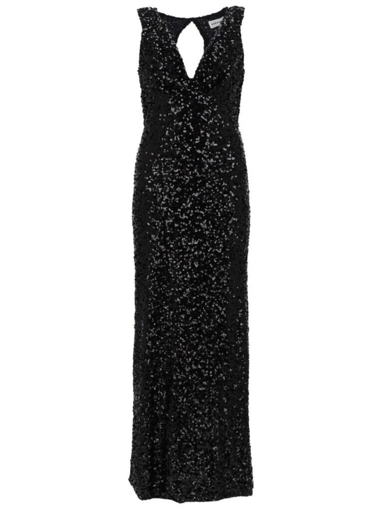 full sequin long dress