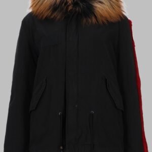 PARKA CON INSERTI IN PELLICCIA