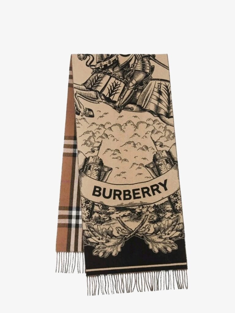 Gallant Knight cashmere scarf