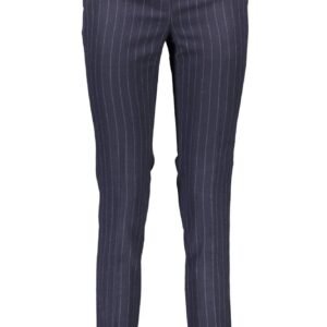 GANT WOMEN'S BLUE TROUSERS