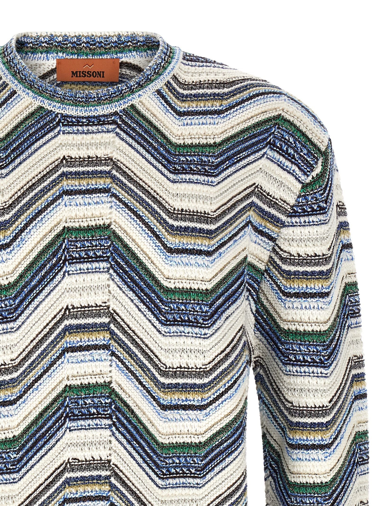 Geometric zig zag sweater - Image 3