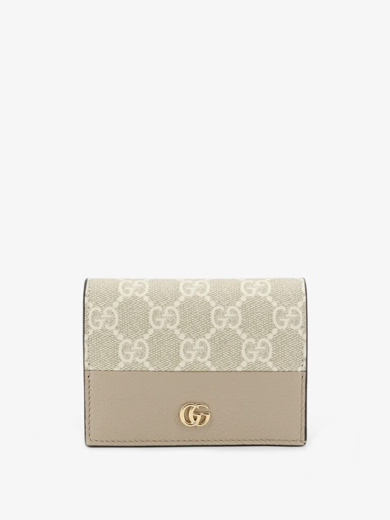 GG Marmont bicolor leather wallet