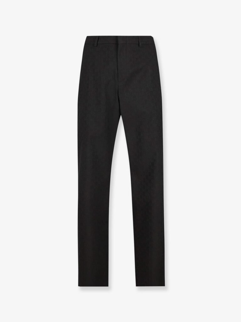 GG wool blend trousers