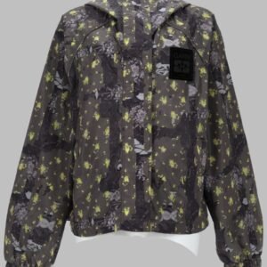 GIACCA IN NYLON LEGGERO CON STAMPA