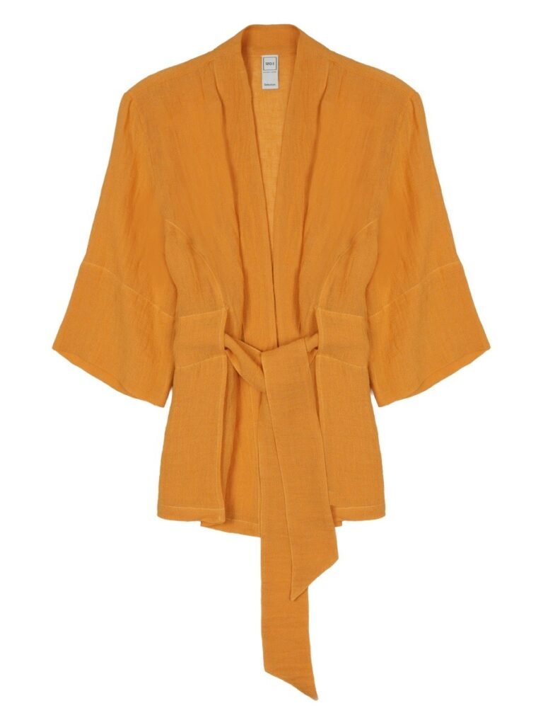 GIACCA KIMONO IN LINO