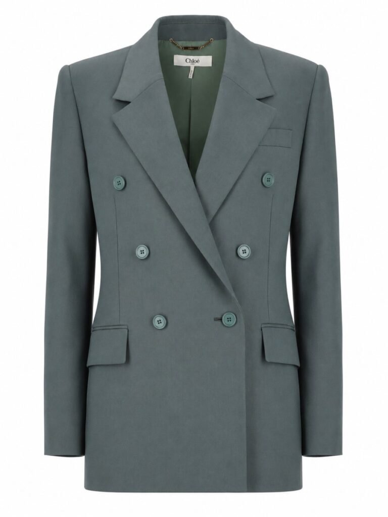 GIACCA SARTORIALE DOPPIOPETTO IN GABARDINE