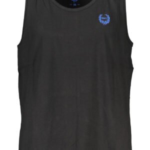 GIAN MARCO VENTURI MEN'S BLACK TANK TOP