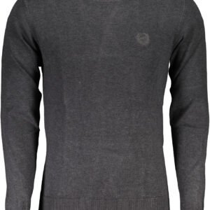GIAN MARCO VENTURI MEN'S GRAY SWEATER