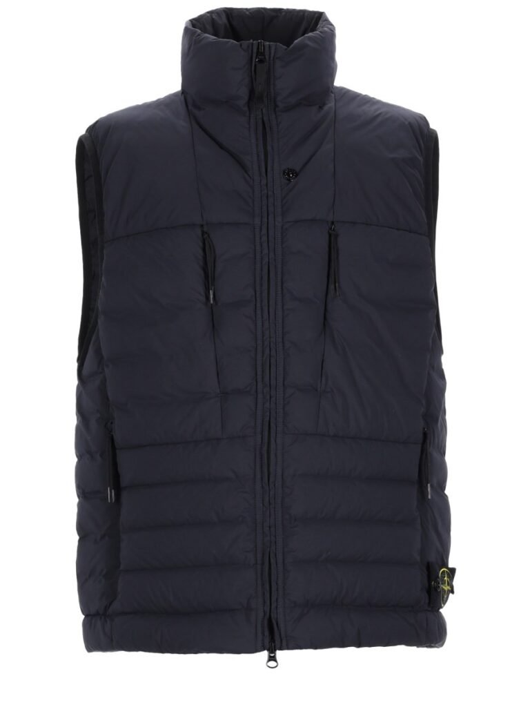 GILET IN PIUMA "SEAMLESS TUNNEL" IN NYLON