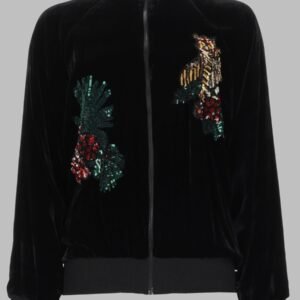 FELPA CON DETTAGLI IN PAILLETTES