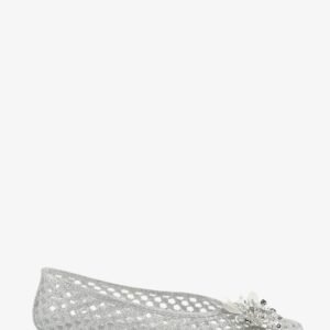 Glitter PVC ballerinas