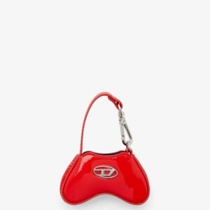 Glossy Play Charm keychain