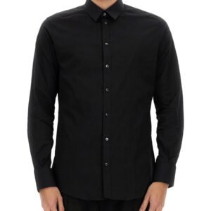GOLD POPLIN STRETCH SHIRT