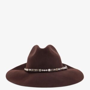 Golden Fedora Hat