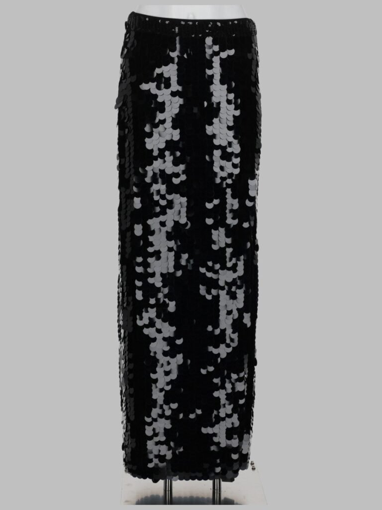 GONNA CON MACRO PAILLETTES