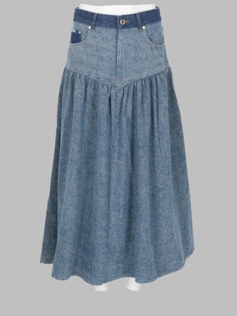 GONNA IN DENIM PATCHWORK