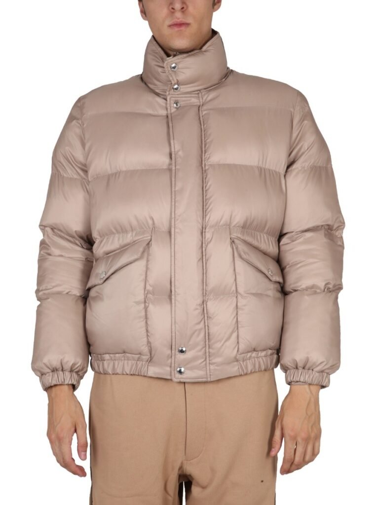 GRAFFITI LOGO PRINT DOWN JACKET