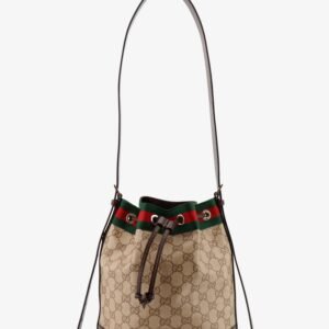 Gucci Venice GG fabric bucket bag