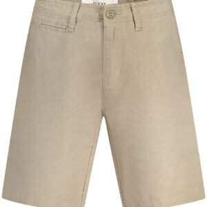 GUESS JEANS BERMUDA PANTS MEN BROWN