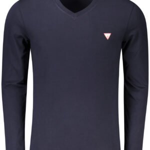 GUESS JEANS LONG SLEEVE T-SHIRT MEN BLUE