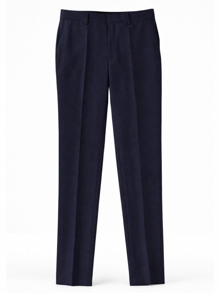 "H-GENIUS-253" WOOL PANTS