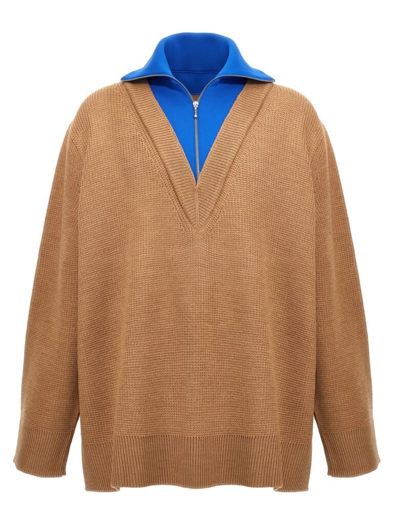 Half zip sweater