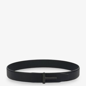 Hammered leather belt